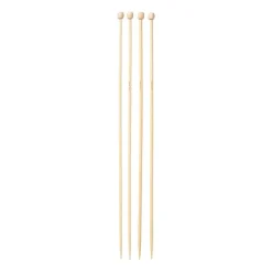 Breinaalden 4 & 4.5 mm - bruin - set van 2