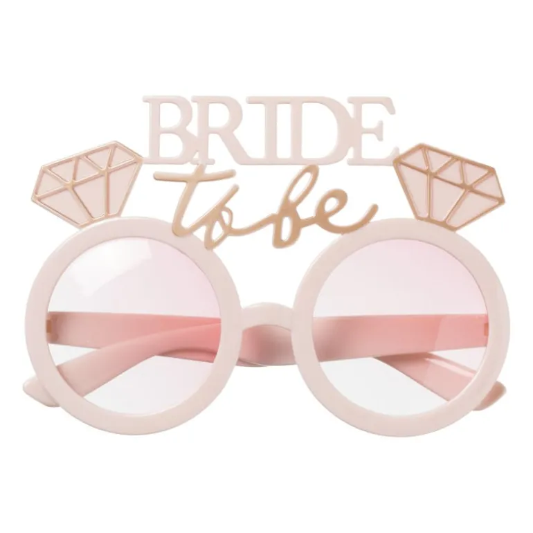 Bride to be feestbril - roze