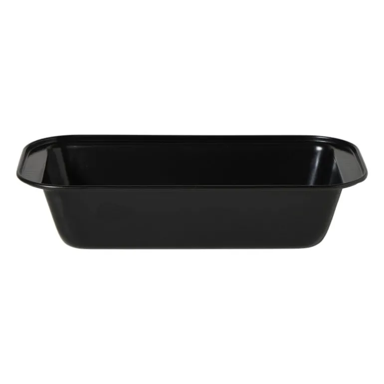 Brood bakvorm - zwart - 6x26x13 cm