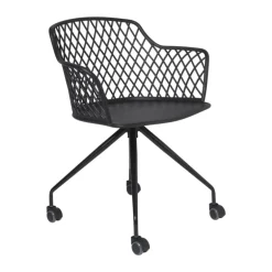 Bureaustoel Leon - zwart - 80x62.5x55.5 cm