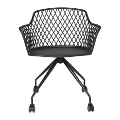 Bureaustoel Leon - zwart - 80x62.5x55.5 cm