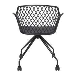 Bureaustoel Leon - zwart - 80x62.5x55.5 cm