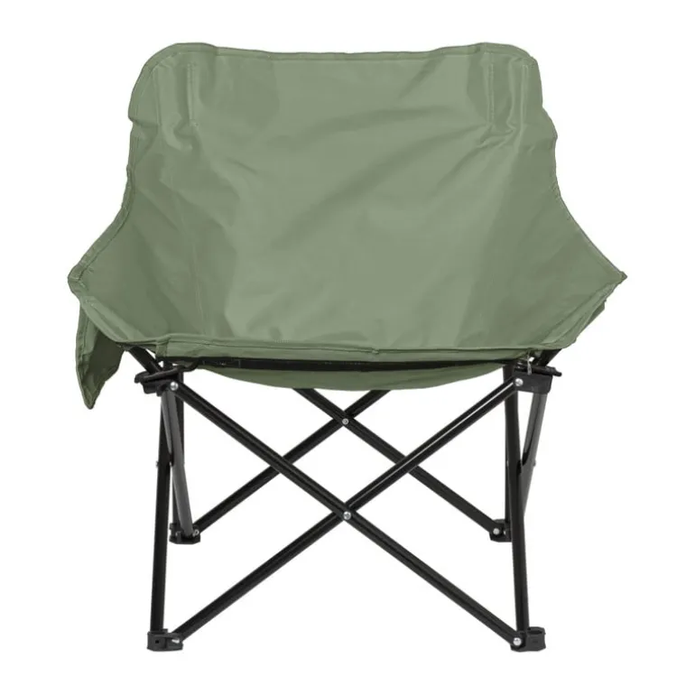 Campingstoel compact - groen - 65x62x55 cm