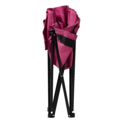 Campingstoel compact - roze - 65x52x55 cm