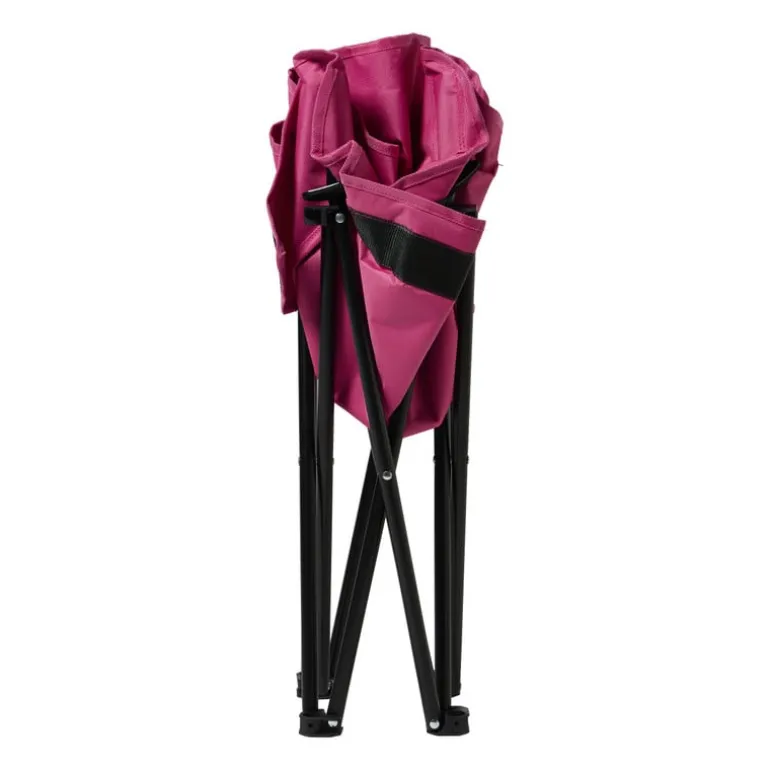 Campingstoel compact - roze - 65x52x55 cm