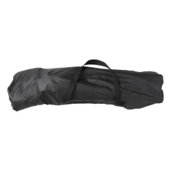 Campingstoel compact - zwart - 65x62x55 cm