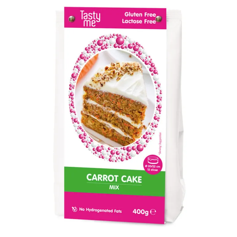 Carrot cake - glutenvrij en lactosevrij - 400 gram