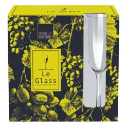 Champagneglas - set van 6 - 180 ml