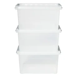 Clipbox 25 liter - 44x31x23 cm - set van 3
