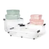 Clipbox met wieltjes - 75 liter - 57x39.5x40 cm