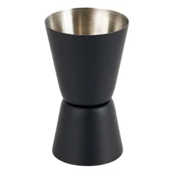 Cocktail barmaatje - zwart - 6.7x3.2x3.8 cm