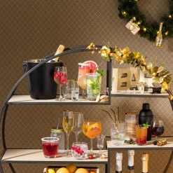 Cocktailstampers - transparant - set van 8