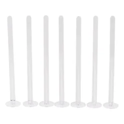 Cocktailstampers - transparant - set van 8