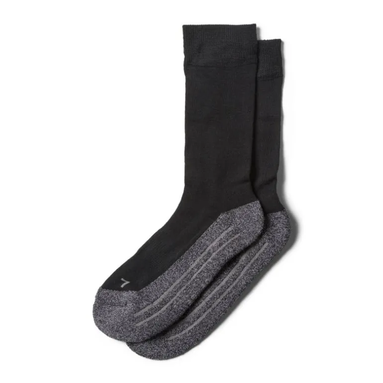 Coolmax bamboe sokken 39/42 - zwart - 2 paar