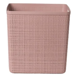 Curver jute opbergmand cube - 17 liter - roze