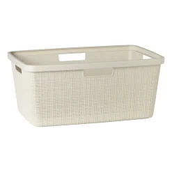 Curver jute wasmand - 46 liter - beige