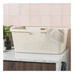 Curver jute wasmand - 46 liter - beige