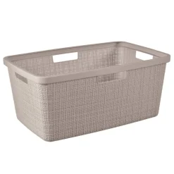 Curver jute wasmand - 46 liter - bruin