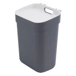 Curver prullenbak ready to collect - donkergrijs/lichtgrijs - 10 liter