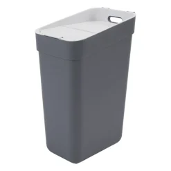 Curver prullenbak ready to collect - donkergrijs/lichtgrijs - 30 liter