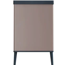 Curver prullenbak Verto - rosékleurig/zwart - 54 liter