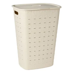 Curver wasmand fresh met deksel - 56 liter - beige