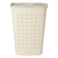 Curver wasmand fresh met deksel - 56 liter - beige