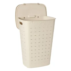 Curver wasmand fresh met deksel - 56 liter - beige