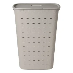 Curver wasmand fresh met deksel - 56 liter - taupe