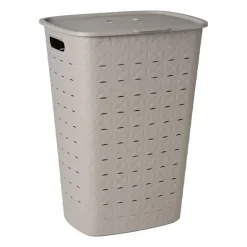 Curver wasmand fresh met deksel - 56 liter - taupe