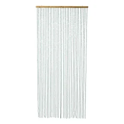 Deurgordijn bamboe - groen - 90x200 cm