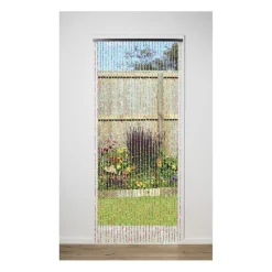 Deurgordijn bamboe - multikleur - 200x90 cm