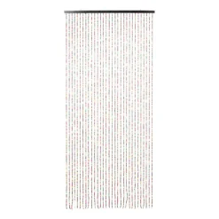 Deurgordijn bamboe - multikleur - 200x90 cm