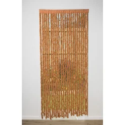 Deurgordijn fluffy - oranje - 90x200 cm