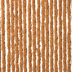 Deurgordijn fluffy - oranje - 90x200 cm