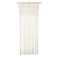 Deurgordijn macrame - beige - 90x200 cm