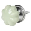 Deurknopje pompoen - groen - ø3.5 cm