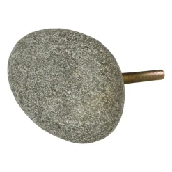 Deurknop steen - naturel - ø5 cm