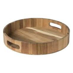 Dienblad acacia - naturel - ø30 cm