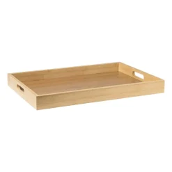 Dienblad rechthoek - bamboe - 31x45x4 cm