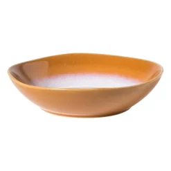 Diep bord roots - oranje - ø20x5.4 cm