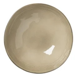 Diep bord Toscane - beige - 19 cm