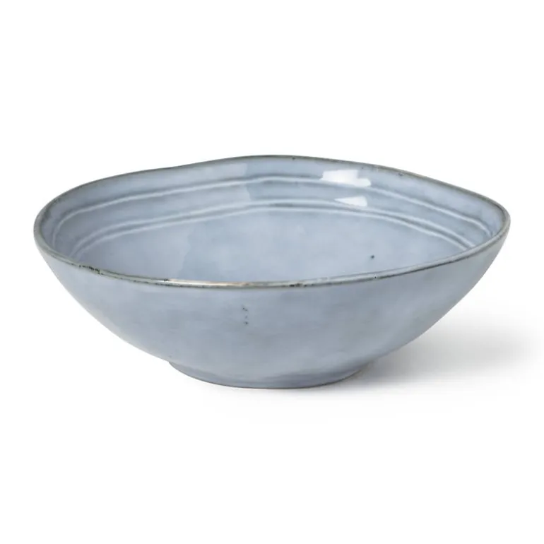 Diep bord Toscane - blauw - 19 cm