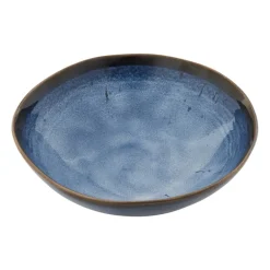 Diep bord Toscane - donkerblauw - 19 cm