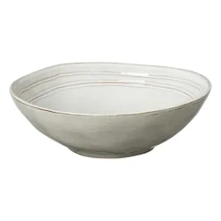 Diep bord Toscane - grijs - 19 cm