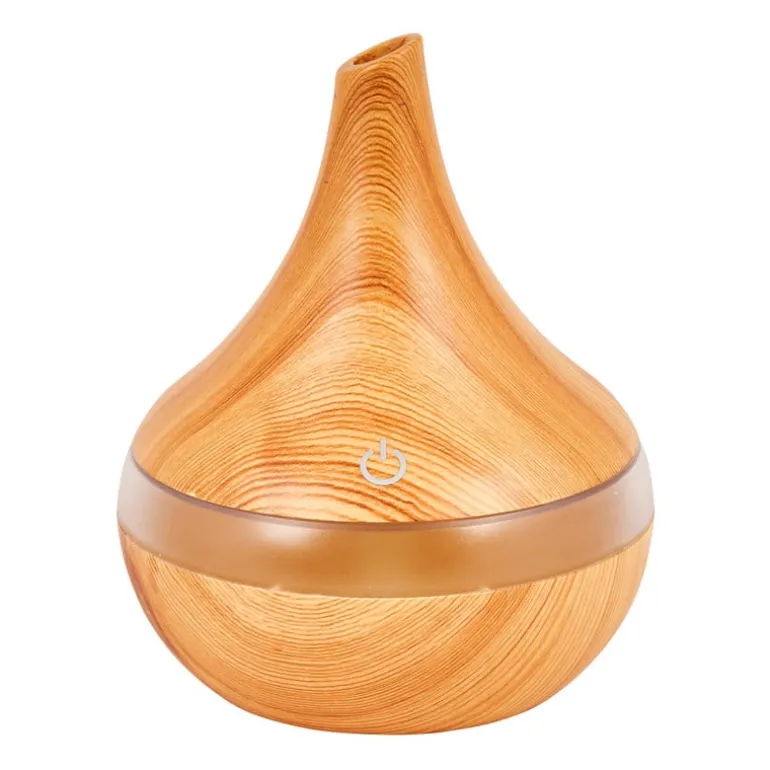 Diffuser houtlook - ø12,2x15 cm