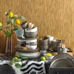 Dinerbord Emma - 25 cm - wit