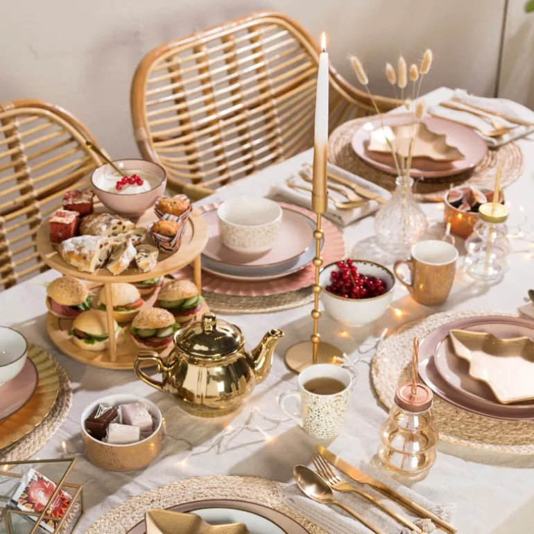 Dinerbord Emma - 25 cm - wit