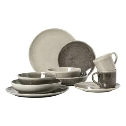 Dinerbord fuji - beige - ø27.5x2.4 cm