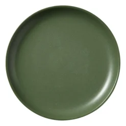Dinerbord olivo - donkergroen - ø25.5x2.8 cm
